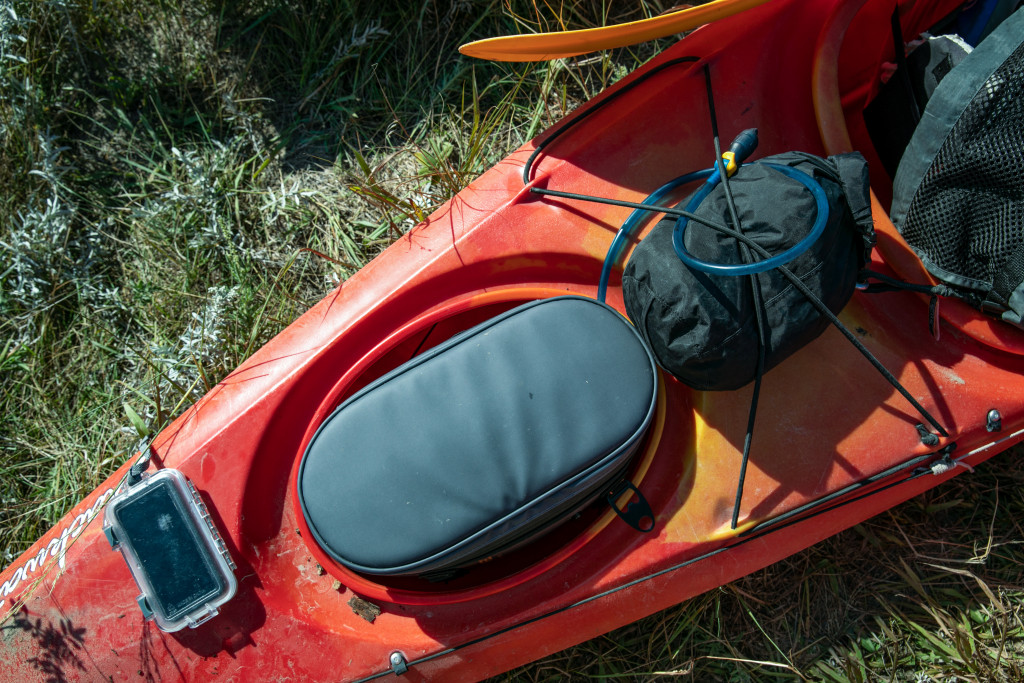 Kayak gear.