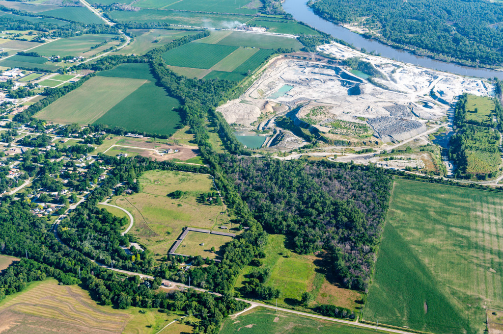 Fort Atkinson aerial