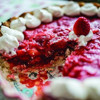 homemade strawberry pie