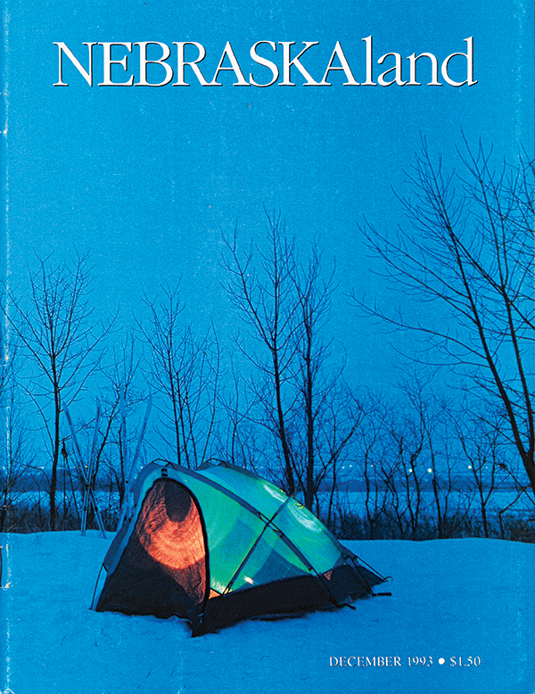 December 1993 cover of Nebraskaland Magazine.