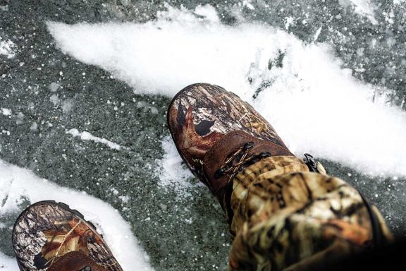 boots on ice