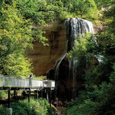 Smith Falls and boardwalk