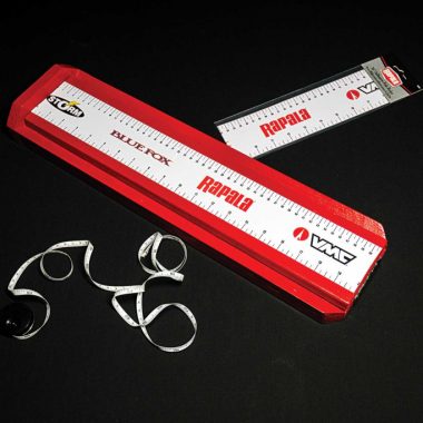 Fishing bump board and rulers