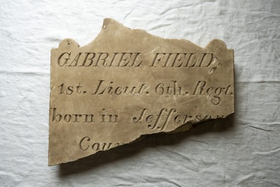 Field soldier headstone Fort Atkinson