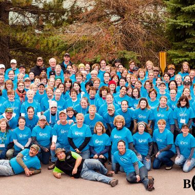 Group photo from the 2013 BOW weekend.