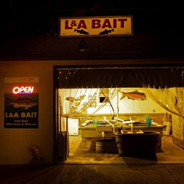 Larry Dendinger's L&A Bait shop.