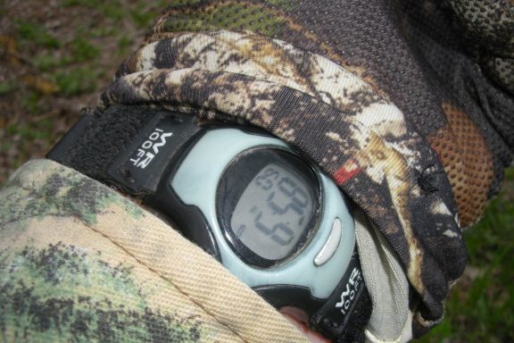 A turkey hunter's watch.